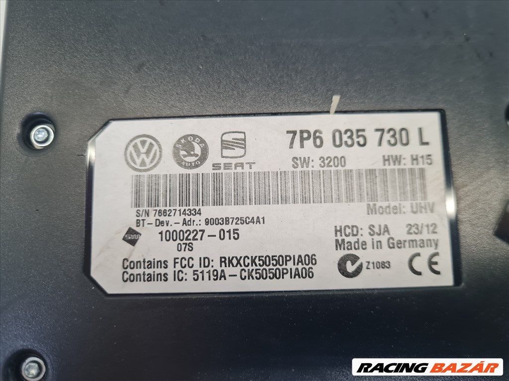 Volkswagen Golf VI bluetooth elektronika  7p6035730l 2. kép