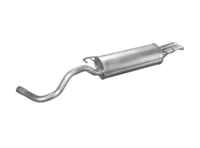 Polmo 24.27 hátsó kipufogódob - 1.4i, 1.6i, 1.9 SDi Seat Toledo, Skoda Octavia, VW Golf IV, Bora 1. kép