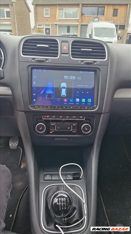 Volkswagen Android CarPlay Multimédia GPS, Wifi, 9 inch, Tolatókamerával! 3. kép