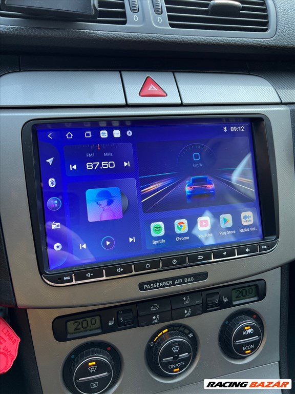 Volkswagen Android CarPlay Multimédia GPS, Wifi, 9 inch, Tolatókamerával! 4. kép