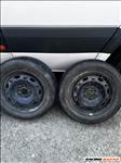 2DB 5x112 14" használt VW AG lemezfelni,185/60 kopott Kumho gumi 