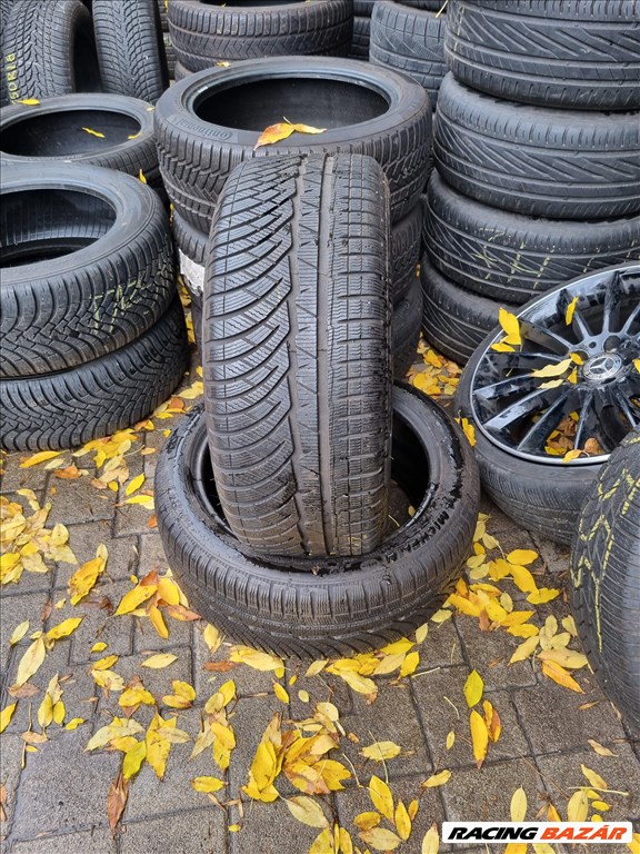  245/4518" újszerű Michelin Pilot Alpin PA4 téli gumi 2db  3. kép