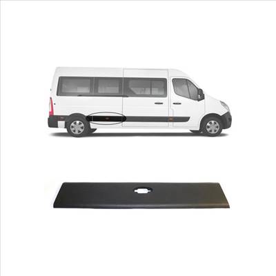 Renault Master III új utángyártott tolóajtó mögötti oldaldíszléc jobb oldal 2010-től