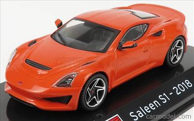 SALEEN S1 2018 - CON VETRINA - WITH SHOWCASE ORANGE