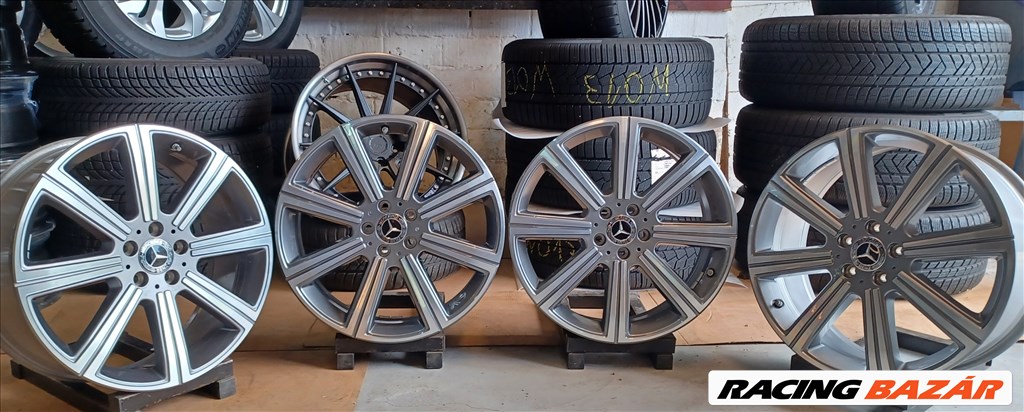 Új/demó gyári Mercedes W167 GLS 5x112 8,5x20 ET62,5 4db 6. kép