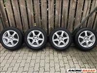  5x114.3 lyukosztású 16" újszerű Rial alufelni, rajta 205/55 használt Bridgestone nyári gumi gumi 