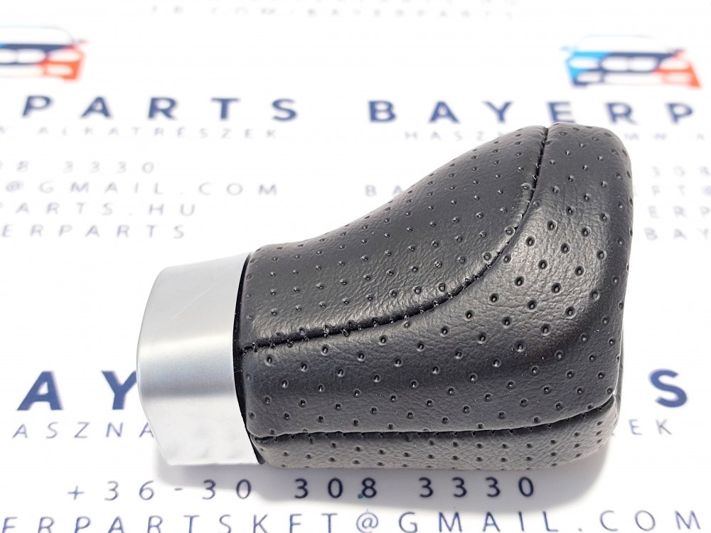 BMW E90 E91 E92 E93 E81 E82 E87 E88 új perforált bõr váltógomb 5 sebességes 4. kép