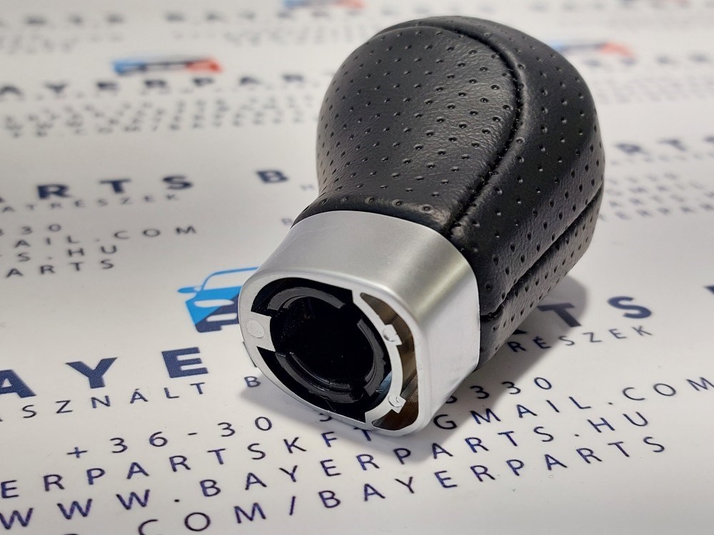BMW E90 E91 E92 E93 E81 E82 E87 E88 új perforált bõr váltógomb 5 sebességes 5. kép