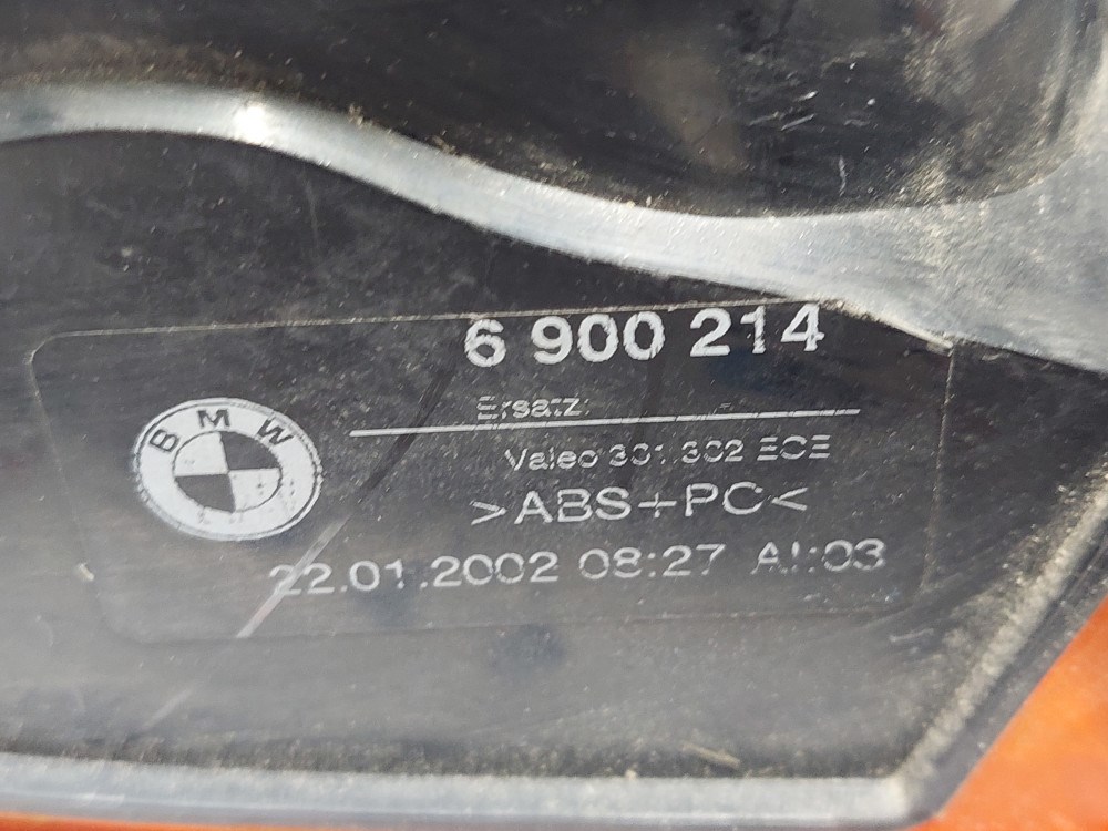 BMW E39 facelift touring sárga indexes jobb hátsó lámpa 4. kép