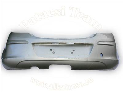 Opel Corsa D 2006-2014 - lökhárító, hátsó, fényezett, üres, kivéve flexfix/radar, 5ajtós, vonóhorog kivágással, több szín!