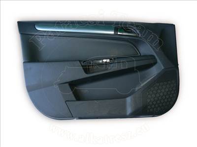 Opel Astra H 2003-2012 - kárpit, bal oldali első ajtó, fekete, elektromos ablakemelőhöz, 4/5ajtós és van/caravan, 07-