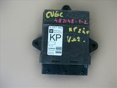 Opel Signum 2002-2007 - vezérlőegység, központi zár, utasoldal, jelölés: KP