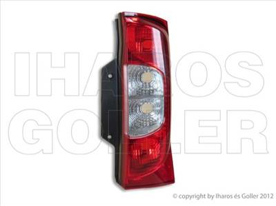 Fiat Qubo 2009- - Hátsó lámpa üres jobb (1 hátsó ajtós)