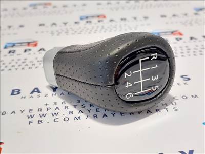 BMW E90 E91 E92 E93 E81 E82 E87 E88 új perforált bőr váltógomb 6 sebességes