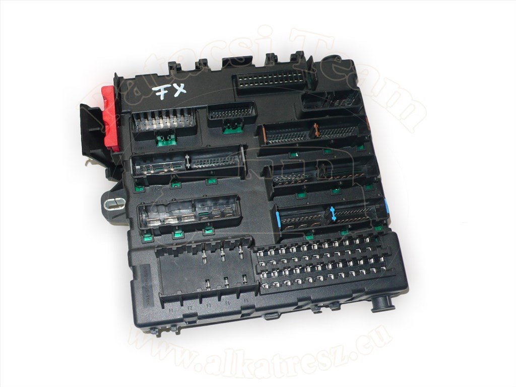 Opel Vectra C/2 2005-2008 - biztosíték tábla, hátsó, jelölés: FX 1. kép