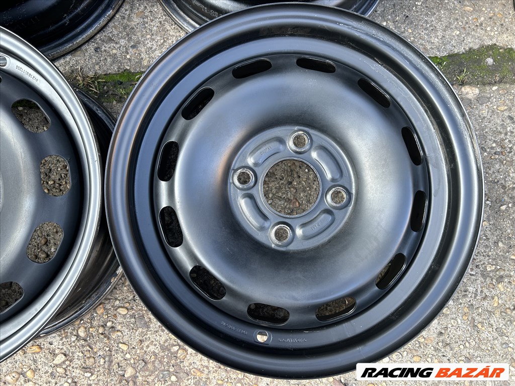 4db gyári 14" Ford acélfelni. (244) 2. kép