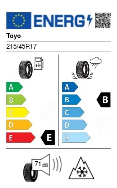 Toyo OBSERVE S944 XL 215/45 R17 91H téli gumi 2. kép