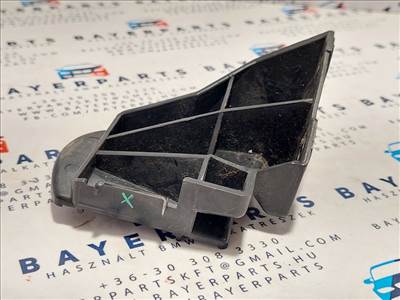 BMW E46 coupe sedan touring bal hátsó lökhárító tartó konzol csúszka bak - hiányos