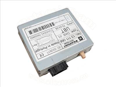 Opel Signum 2005-2007 - adóvevő, digitális audió adás, DAB, jelölés: UBT