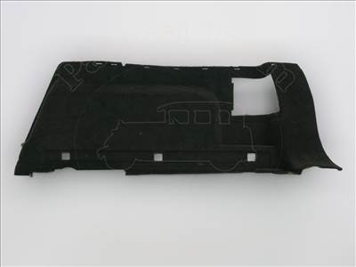 Opel Astra H 2003-2012 - burkolat, oldalfal, alsó, jobb oldali, fekete, kivéve elektromos csatlakozó, caravan