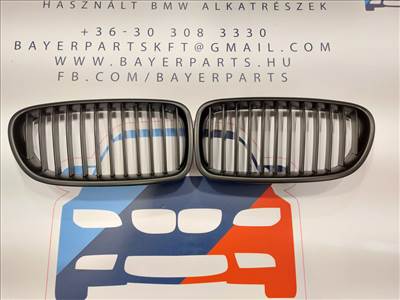 BMW F10 F11 új matt fekete vese hûtőrács