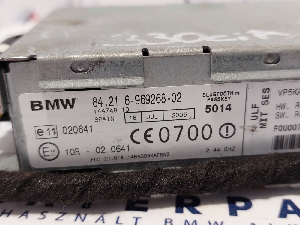 BMW E46 E87 E39 E53 X5 Bluetooth ULF modul module elektronika 2. kép