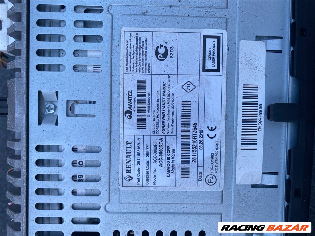 Dacia Duster I DACIA DUSTER Rádió / CD 281155216rtz645 3. kép