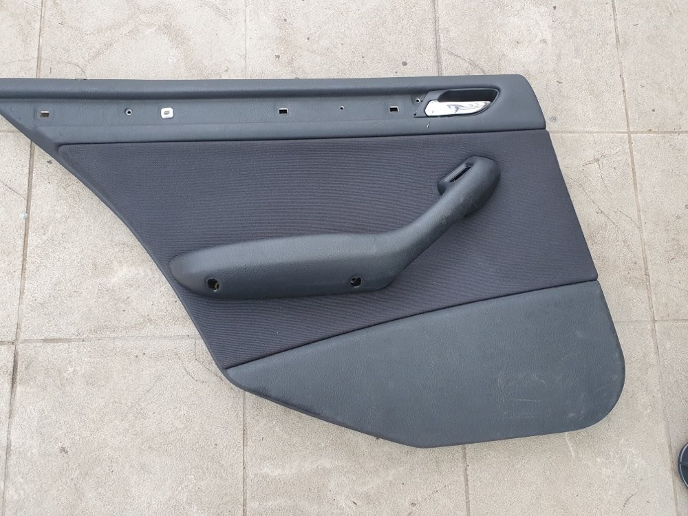BMW E46 sedan touring bal hátsó ajtókárpit ajtó kárpit 1. kép