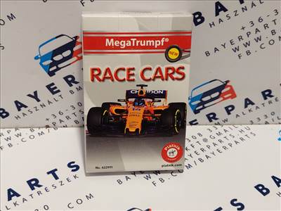 RACE CARS - F1 - versenyutók autós autók autós kvartett kártya autóskártya