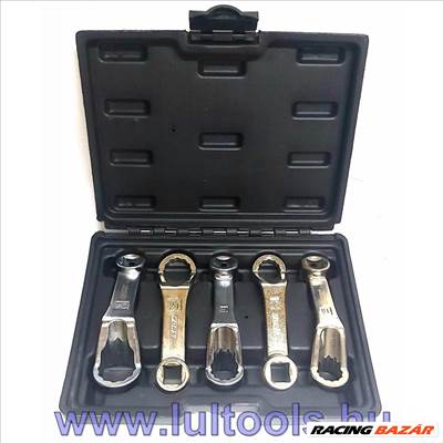 4 szög hajtású csillagkulcs készlet, 16-24mm