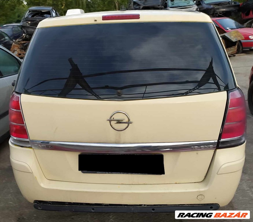 2008 Opel Zafira B 1.6 benzin+gáz, 5 fokozatú manuális- balkormányos jármű ÉRKEZETT bontási céllal!  6. kép