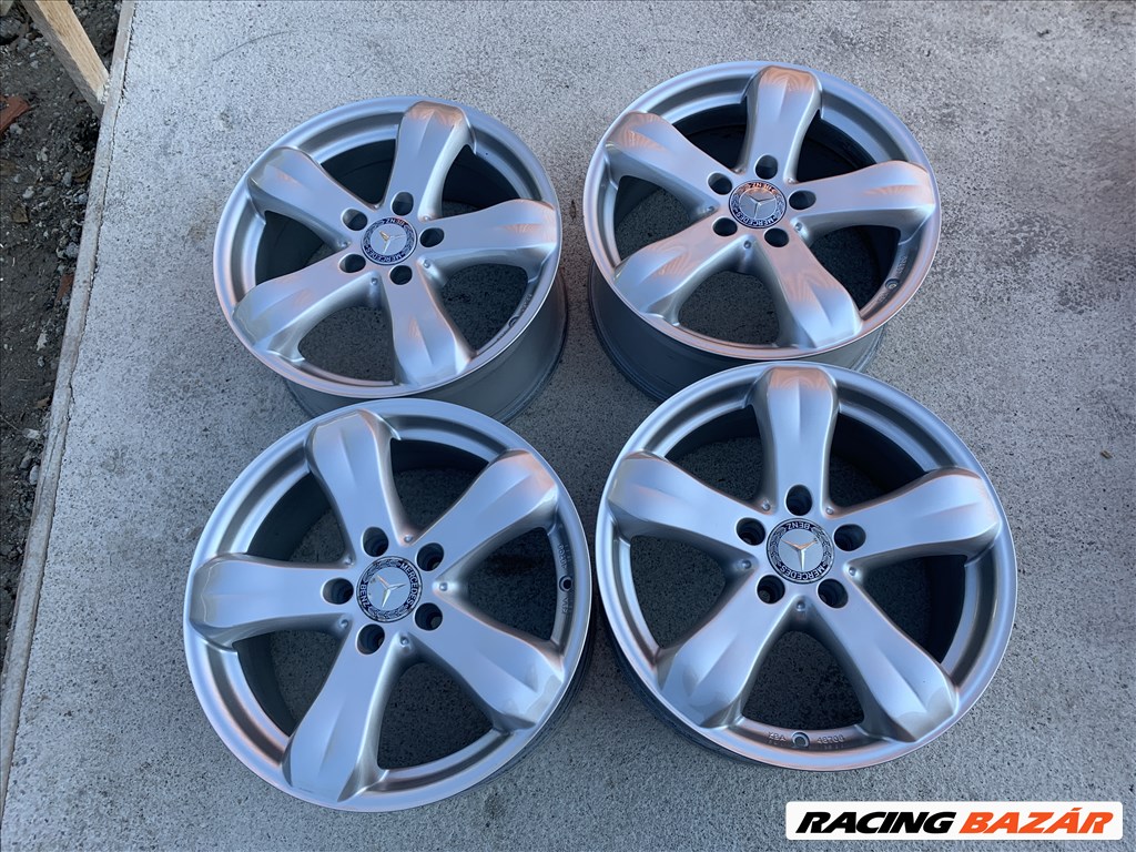  17" -es,5x112-es újszerű gyári Mercedes alufelni 1. kép