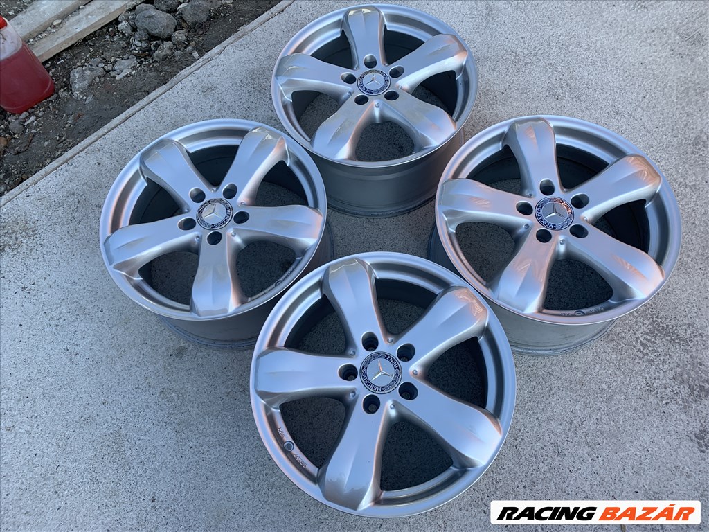 17" -es,5x112-es újszerű gyári Mercedes alufelni 3. kép
