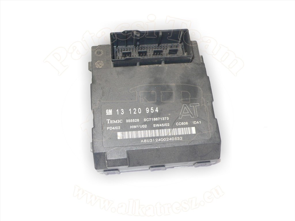 Opel Signum 2002-2007 - vezérlőegység, karosszéria, riasztóhoz, -05, jelölés: AT 1. kép