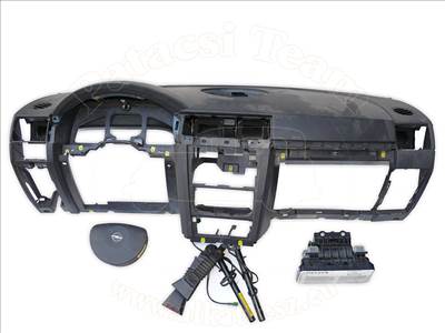 Opel Meriva A 2003-2010 - légzsák szett, műszerfallal, övfeszítőkkel, dupla légzsákhoz, -05