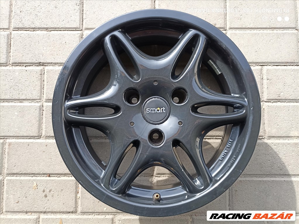 3x112 15" Smart ForTwo I használt alufelni garnitúra 6. kép