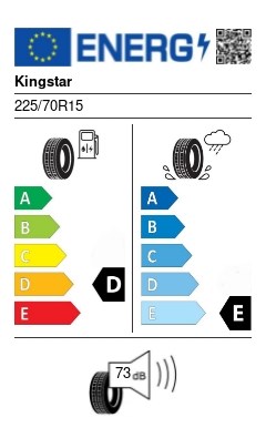Kingstar W410 TL 225/70 R15 C 112/110R kisteher téli gumi 2. kép