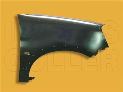 Peugeot Partner 2002-2008 - Első sárvédő jobb, 3 díszléc lyukkal