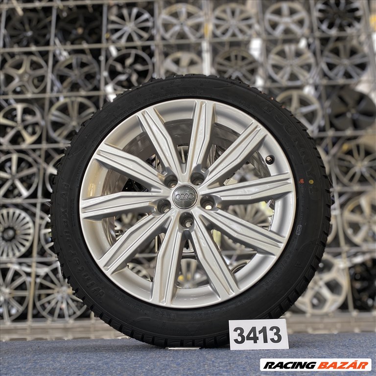 (3413)  Audi 19 gyári alufelni felni, 5x112, téli gumi 245/45 R19, A6 1. kép
