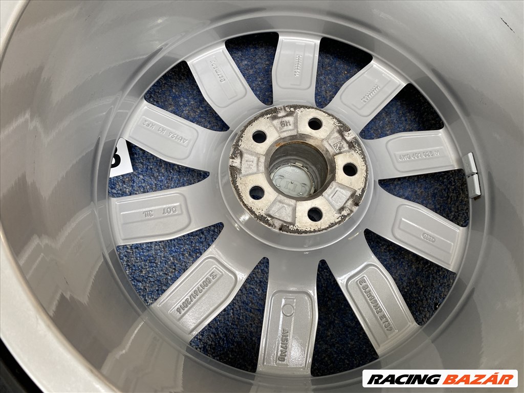 (3413)  Audi 19 gyári alufelni felni, 5x112, téli gumi 245/45 R19, A6 4. kép
