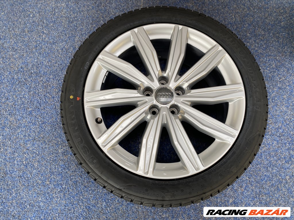 (3413)  Audi 19 gyári alufelni felni, 5x112, téli gumi 245/45 R19, A6 5. kép