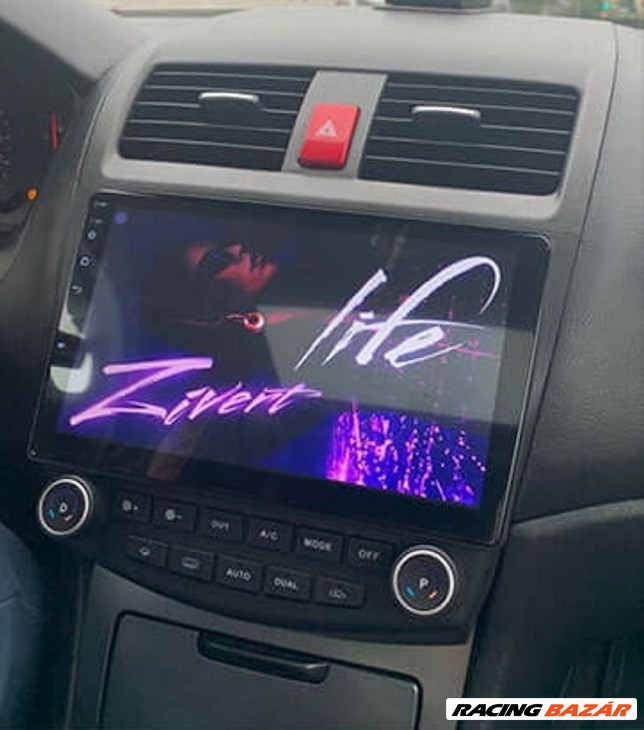 Honda Accord 7 CarPlay Multimédia Android GPS Rádió Tolatókamerával 2. kép