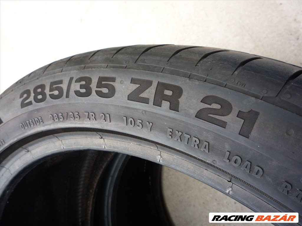 285/35R21 Continental nyári gumi 2db eladó! 4. kép