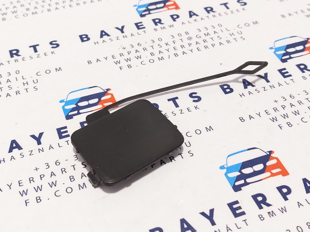 BMW E90 E91 sedan touring elsõ lökhárító vonószem takaró 1. kép