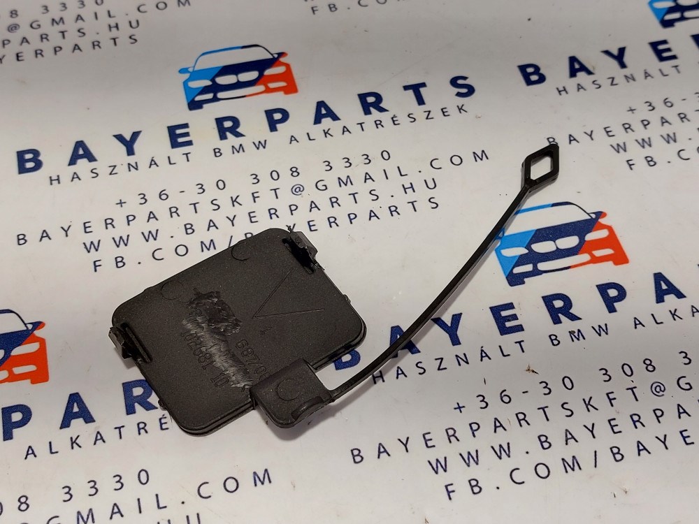 BMW E90 E91 sedan touring elsõ lökhárító vonószem takaró 2. kép