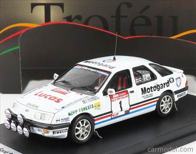 Ford SIERRA XR 4x4 (night version) N 1 RALLY NEW ZEALAND 1987 S-BLOMQVIST - B-CEDERBERG WHITE