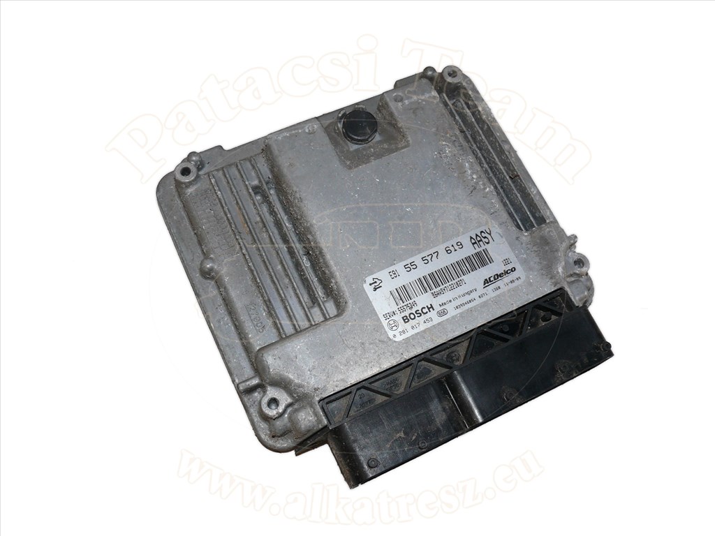 Opel Meriva B 2009-2017 - vezérlőegység, motor, (a/y/z)13,20(dt/dte/dth/dtj/dtl/dtr), jelölés: AASY 1. kép