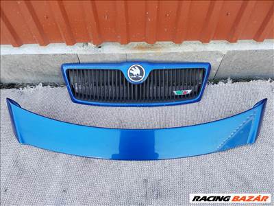 Skoda Octavia 2 RS hátsó szárny spoiler hűtőrács 1z5827939 1z0853668