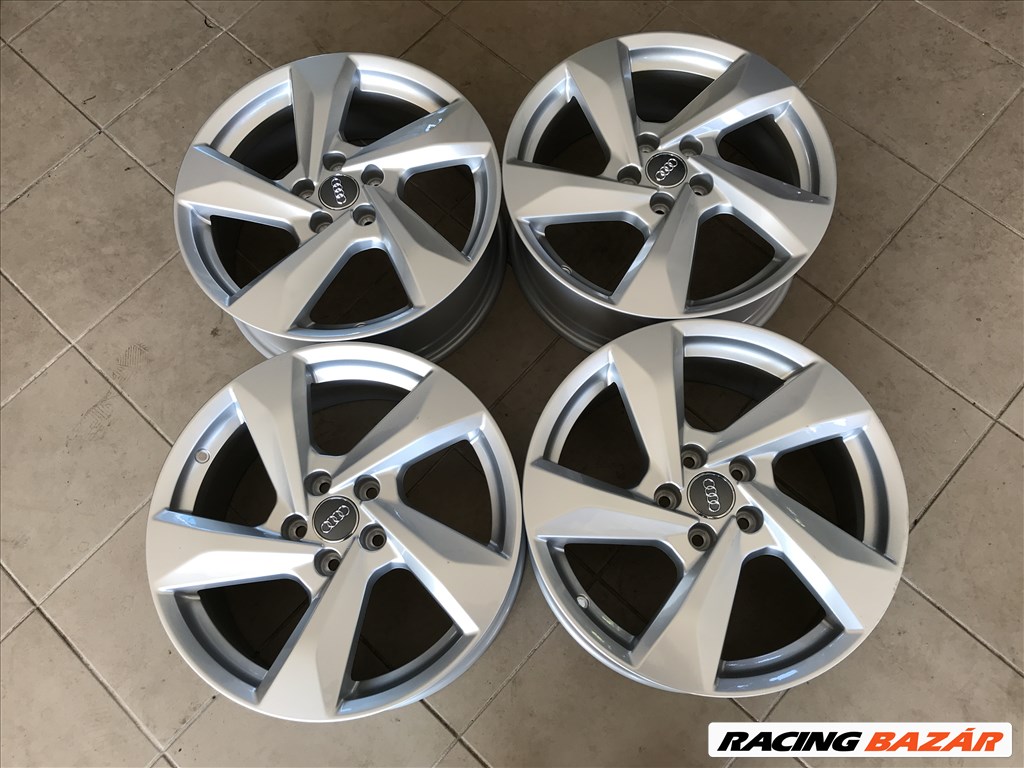  18" -as,5x112-es újszerű gyári Audi alufelni 1. kép