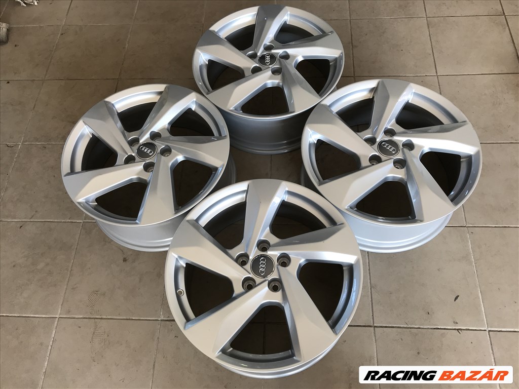  18" -as,5x112-es újszerű gyári Audi alufelni 3. kép